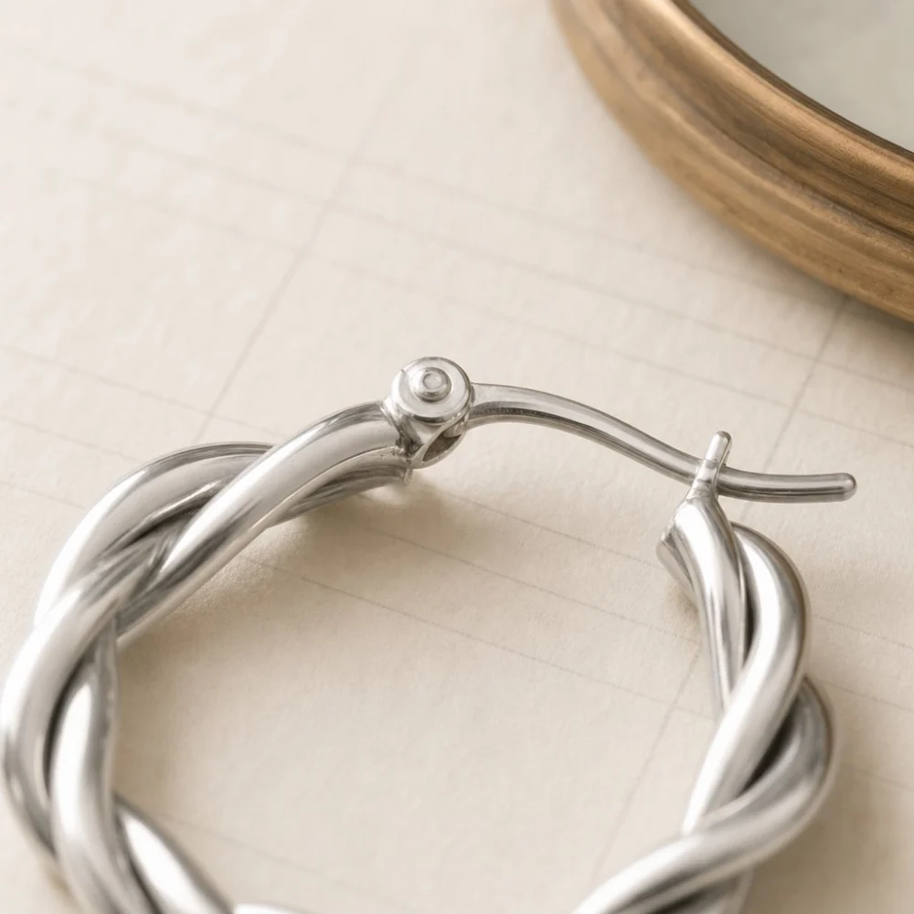 Twisted Rope Hoops, view 2