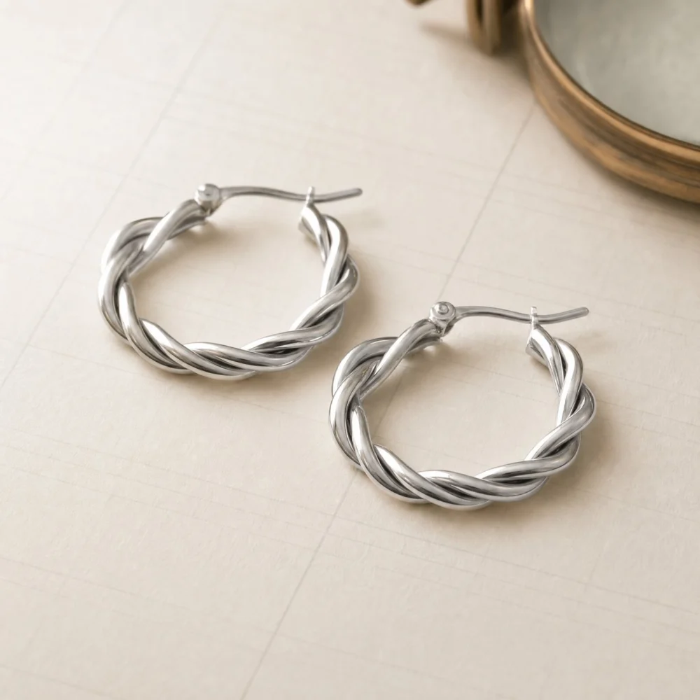 Twisted Rope Hoops