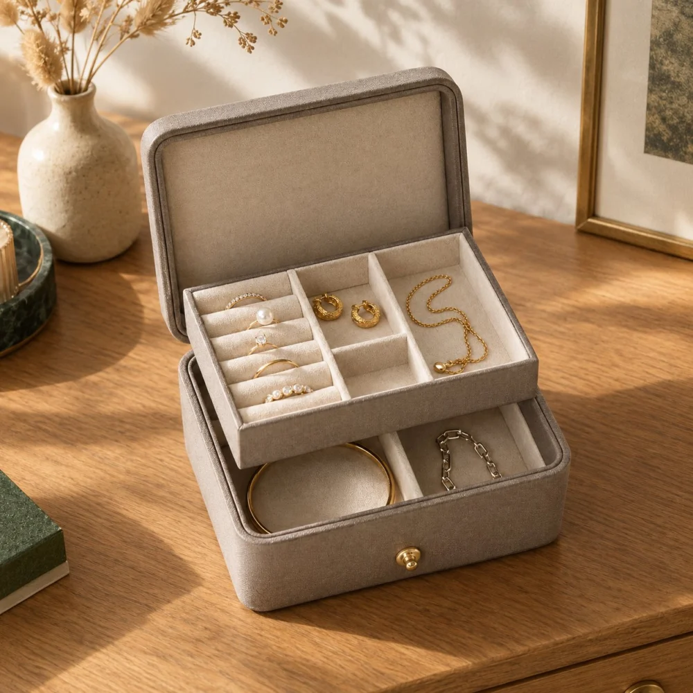 Two-Tier Jewellery Box, view 2