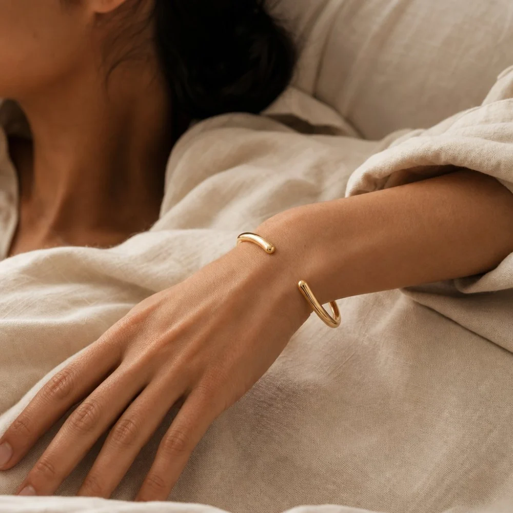 Open Cuff Bangle, view 2