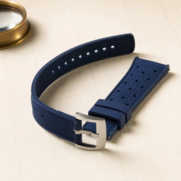 Tropic Silicone Strap — Ink Blue