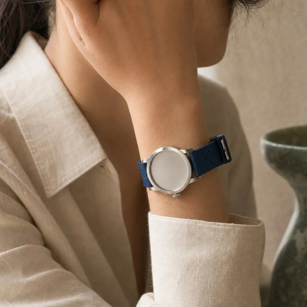 Tropic Silicone Strap — Ink Blue, view 2